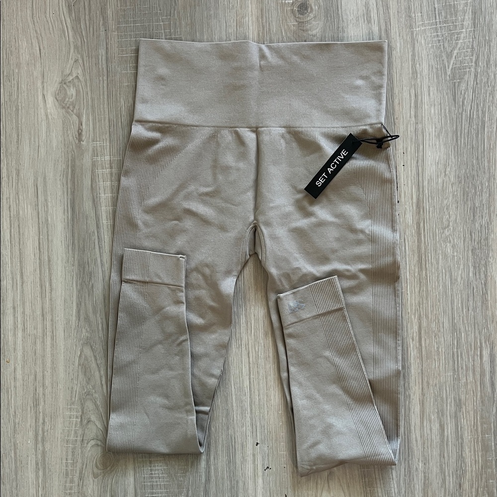 SET Active Light Gray Leggings